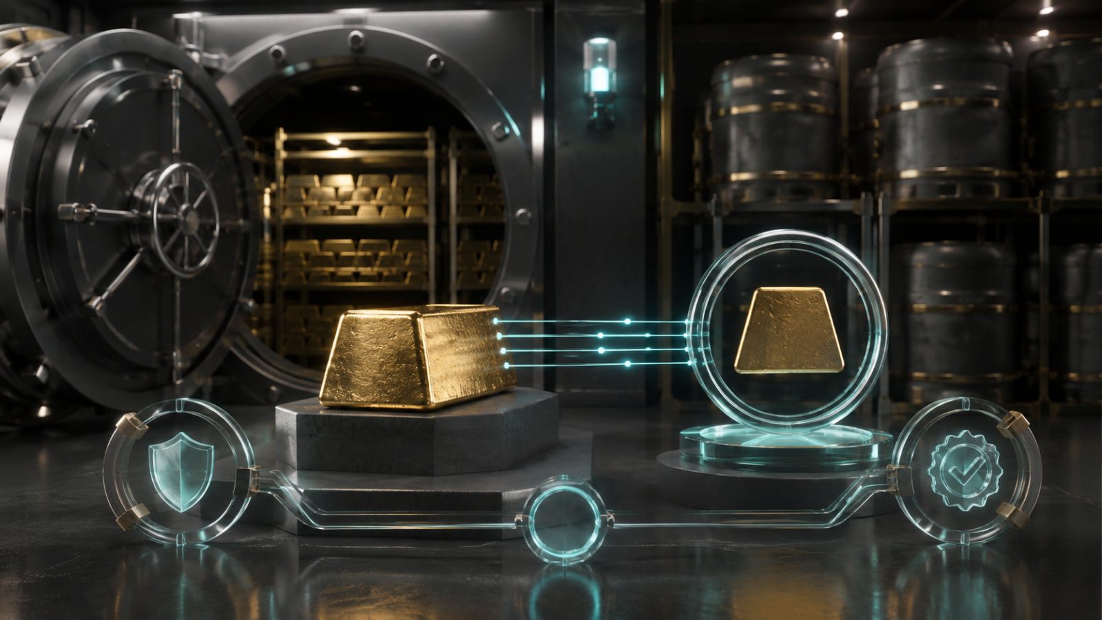 Cover about tokenized commodities, custody and reserve verification