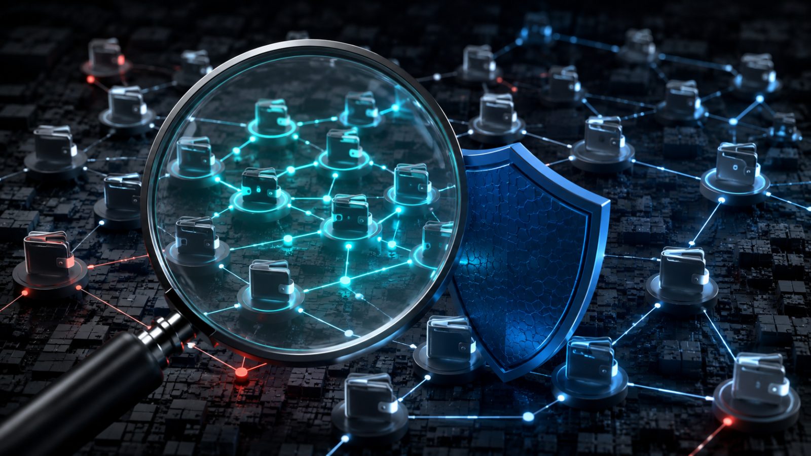 Cover about public blockchain addresses and privacy risk